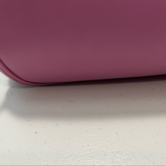 MOSCHINO Couture Pink Rare Find Badges Leather Backpack - Picture 14 of 17